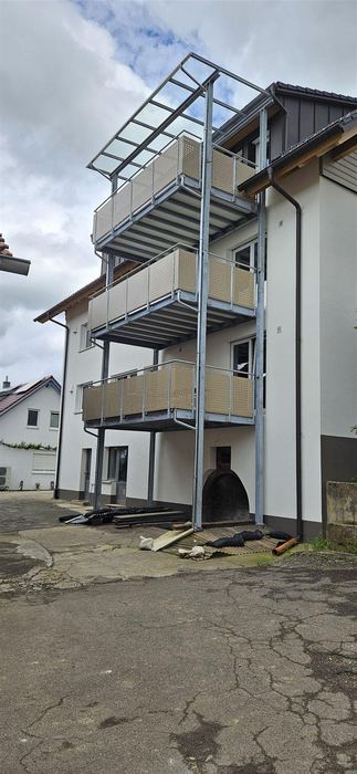 Vorgestellte Balkone aus Stahl